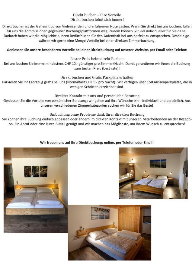Hotel Restaurant Simplon Frutigen Buitenkant foto