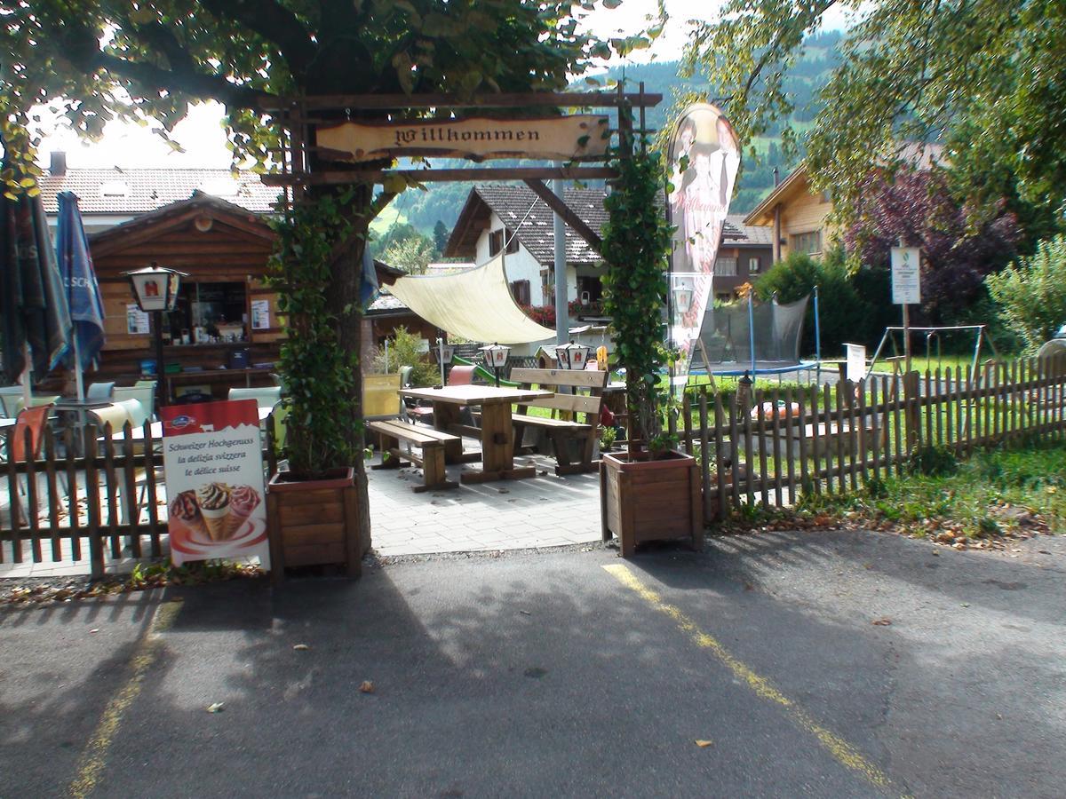 Hotel Restaurant Simplon Frutigen Buitenkant foto