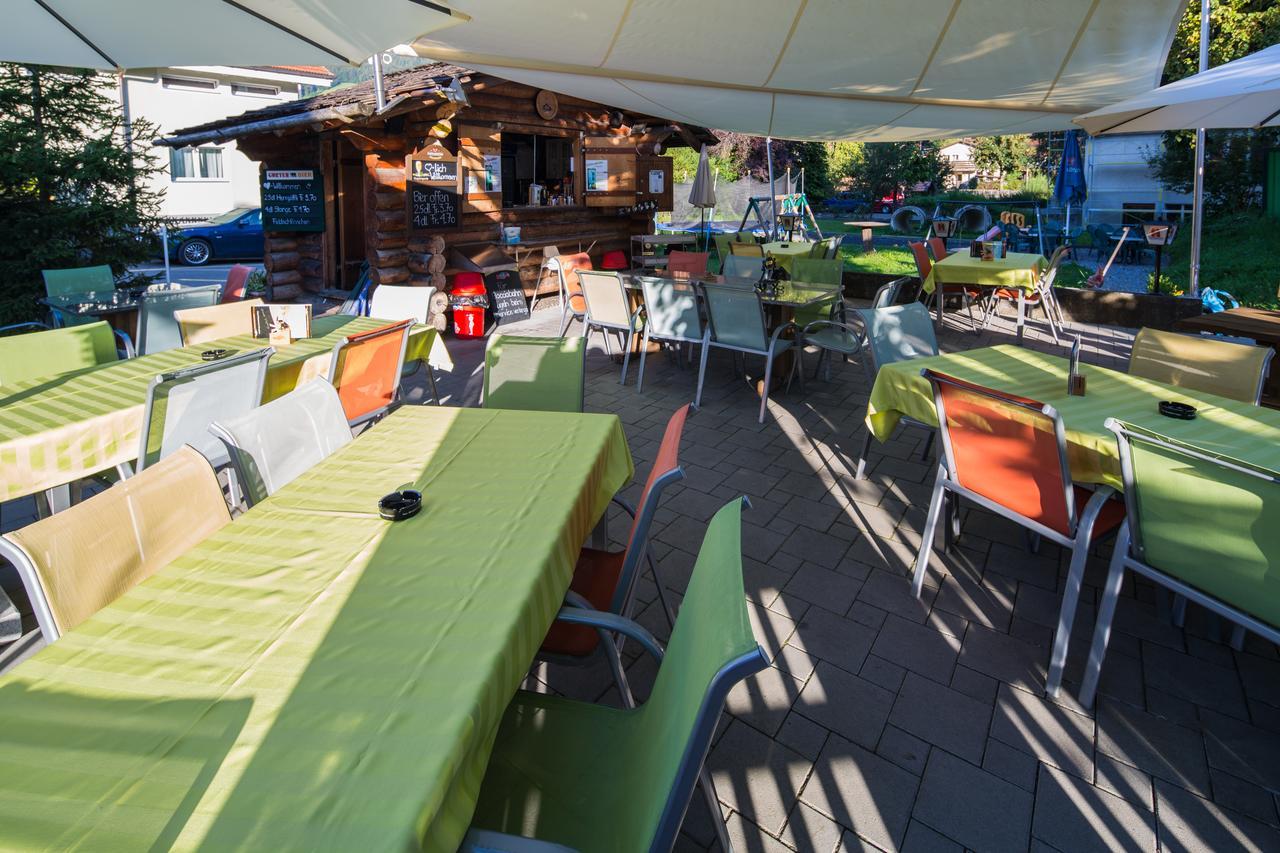 Hotel Restaurant Simplon Frutigen Buitenkant foto