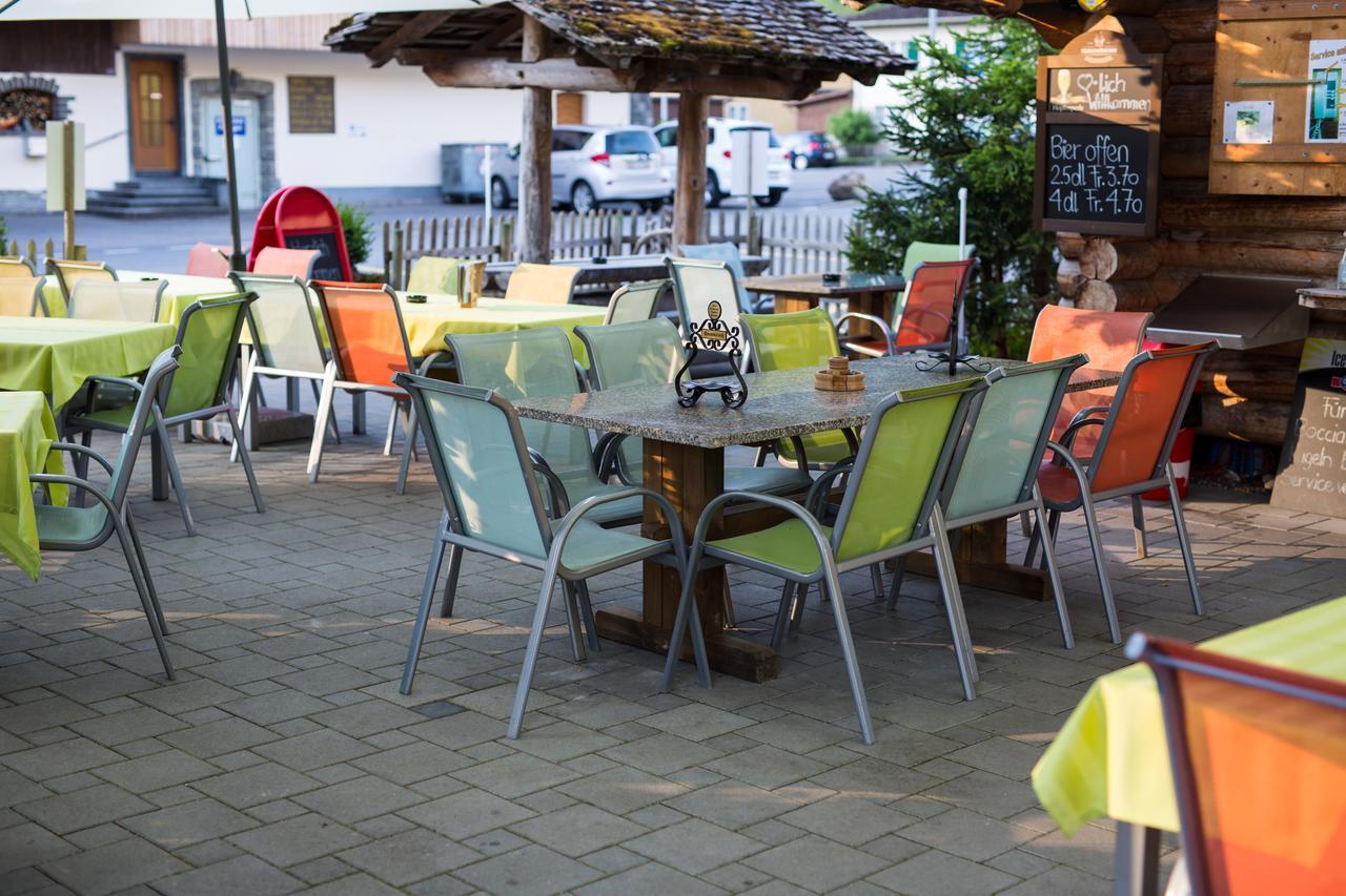 Hotel Restaurant Simplon Frutigen Buitenkant foto